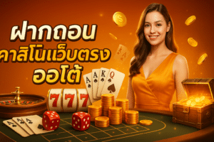 ฝากถอน คาสิโนเว็บตรง ออโต้