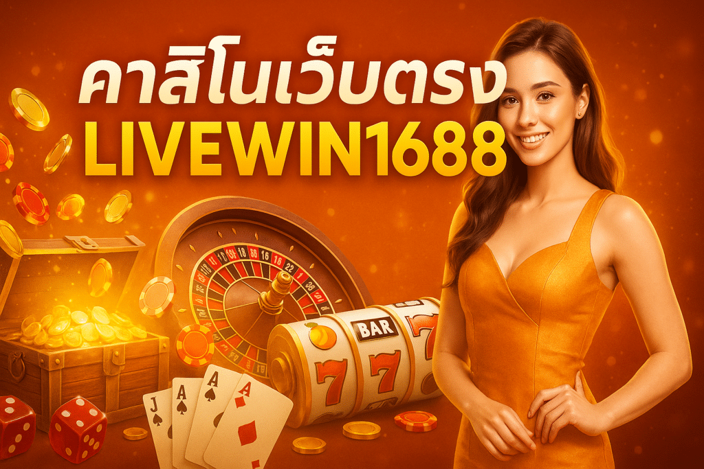 แนะนำเว็บ คาสิโนเว็บตรง LIVEWIN1688