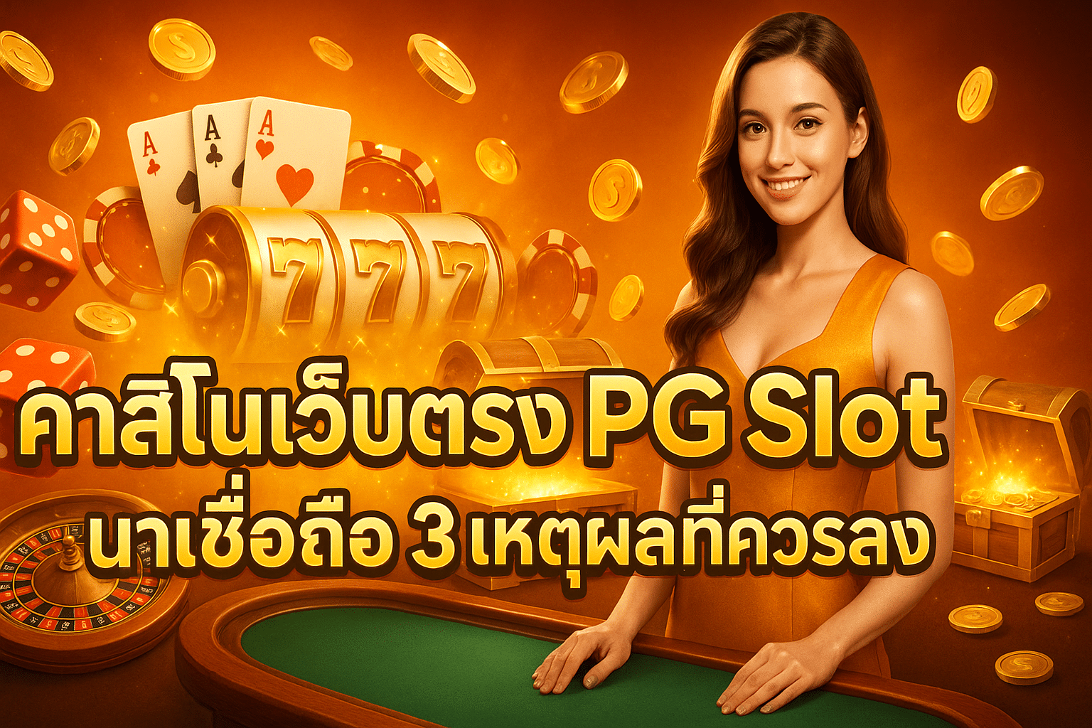 คาสิโนเว็บตรง PG Slot