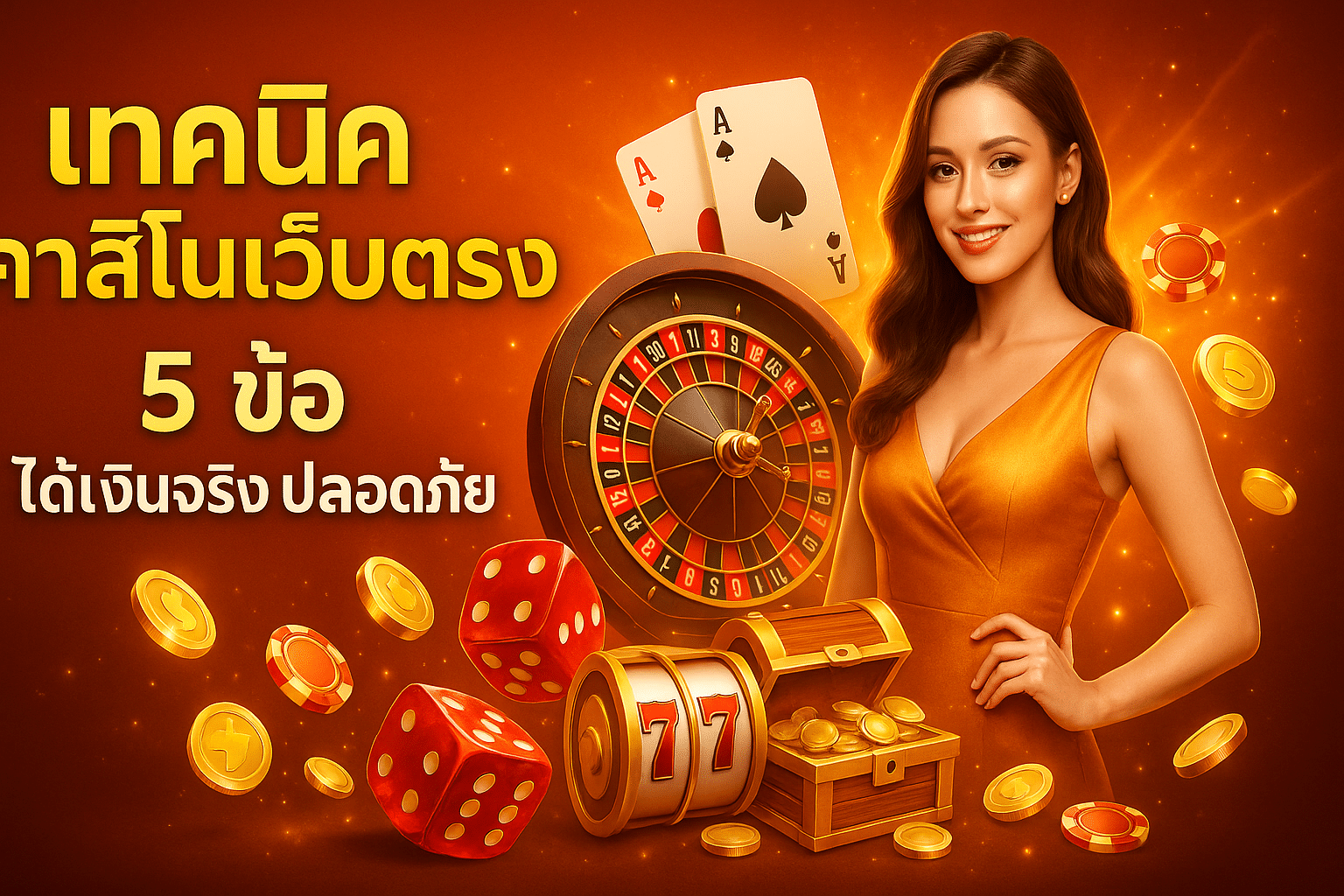 เทคนิค คาสิโนเว็บตรง