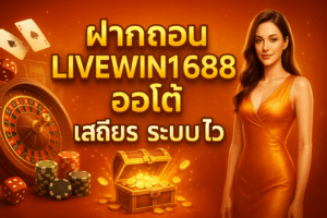 ฝากถอน LIVEWIN1688 ออโต้