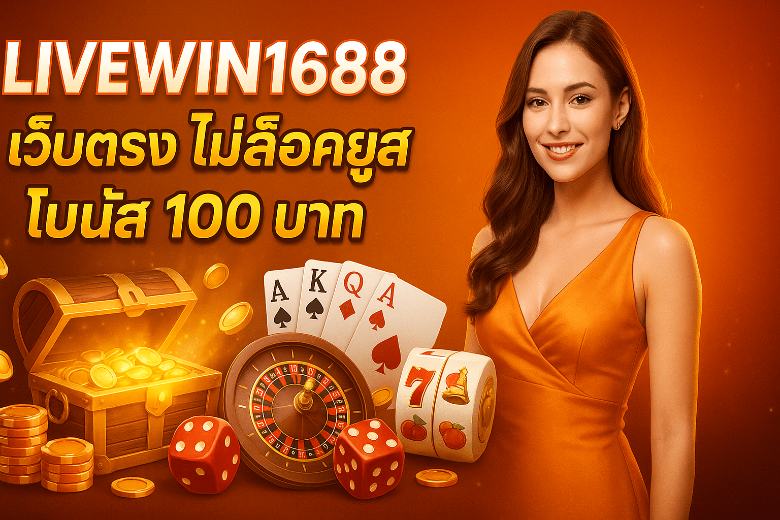 LIVEWIN1688 เว็บตรง ไม่ล็อคยูส