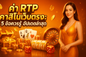 ค่า RTP คาสิโนเว็บตรง